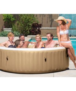 Intex 28428 PureSpa Bubble Massage Jacuzzi 6-persoons Set