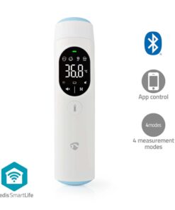 Nedis BTHTIR10WT Smartlife Infrarood Thermometer Led-scherm Oor / Voorhoofd Wit