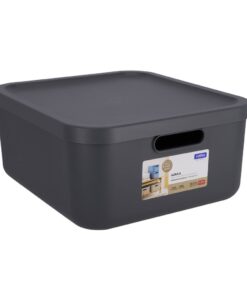 Alternative view of Rotho Albula Decoratie Opbergbox 20L Antraciet
