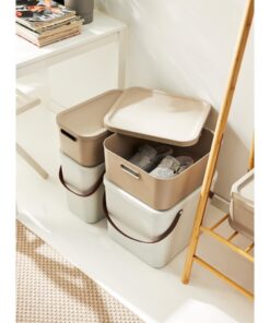 Alternative view of Rotho Albula Opbergbox 12L Cappuccino