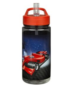 Scooli Drinkfles Speed Racer 500 ml Rood/Zwart