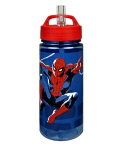 Scooli Drinkfles Spiderman 500 ml Rood/Blauw