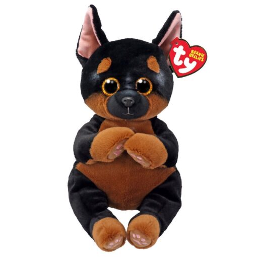 TY Beanie Babies Bellies Knuffel Hond Fritz 24 cm