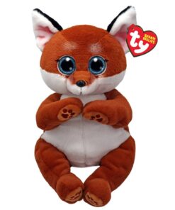 TY Beanie Babies Bellies Knuffel Vos Witt 24 cm