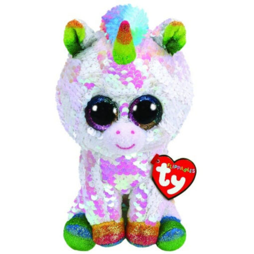 TY Flippables Knuffel Eenhoorn Pixy 15 cm