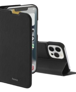 Hama Booklet Slim Pro Voor Apple IPhone 14 Pro Zwart