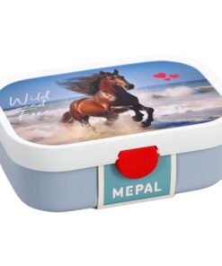 Mepal Lunchbox Campus Wild Horse Wit/Blauw