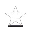 Decoratie LED Ster met 25 LEDs 9x55 cm Zwart