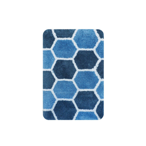 Dutch House Badmat Rennes 60x90 cm Blauw