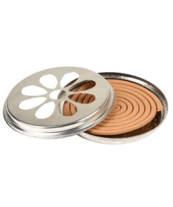 Alternative view of Esschert Design Citronella Spiralen in Zinken Bakje