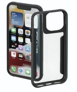 Hama Metallic Frame Cover Voor Apple IPhone 14 Pro Transparant