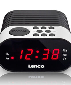 Lenco CR-07 Wekkerradio Wit