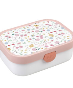 Mepal Campus Lunchbox Little Dutch Flowers and Butterflies Roze/Wit