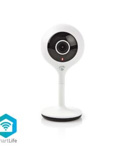 Nedis WIFICI06CWT Smartlife Camera Voor Binnen Wi-fi 1920x1080 Cloud Opslag (optioneel) / Microsd (niet Inbegrepen) Nachtzicht Android™ / Ios Wit