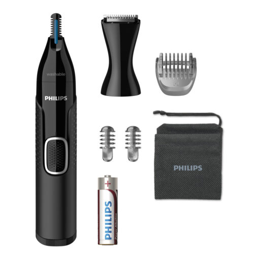 Philips NT5650/16 Series 5000 Neus-Oor-Wenkbrauw- en Detailtrimmer Zwart