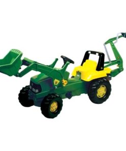 Rolly Toys 811076 RollyJunior John Deere Tractor met Lader en Graafarm