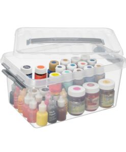 Alternative view of Sunware Q-Line Opbergbox 6L Transparant/Grijs