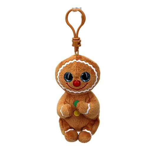 TY Beanie Boos Clip Kerst Knuffel Cookie 15 cm