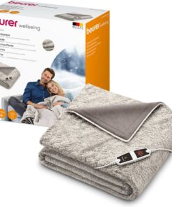 Beurer HD150NC Nordic Elektrische Warmtedeken 200x150 cm Fleece/Taupe