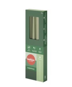 Bolsius Gotische Kaarsen 4 Stuks Fresh Olive