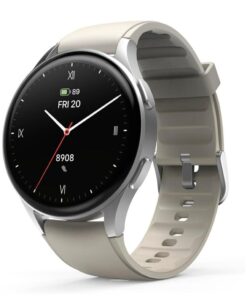 Hama Smartwatch 8900 GPS AMOLED 1.32 Zilver/Beige