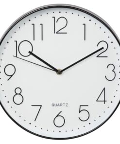 Alternative view of Hama Wandklok Elegance Ø 30 Cm Geluidsarm Zwart/wit