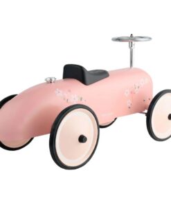 Alternative view of Little Dutch Retro Loopauto 75x40x40 cm Roze