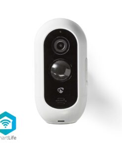 Nedis WIFICBO30WT Smartlife Camera Voor Buiten Wi-fi 1920x1080 Ip65  Met Bewegingssensor Nachtzicht