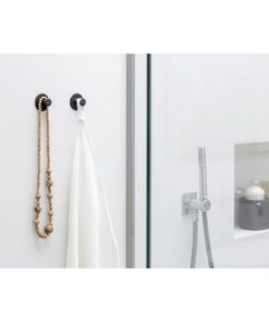 Alternative view of Brabantia ReNew Handdoekhaakjes 2 Stuks Donkergrijs