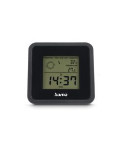 Hama Borneo Digitale Thermometer en Hygrometer voor Binnen Zwart