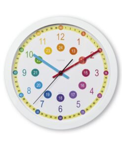 Hama Kinder Wandklok Sal Tikt Niet 30 cm Multicolor/Wit