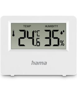 Hama Thermometer + Hygrometer voor Binnen en Buiten Wit