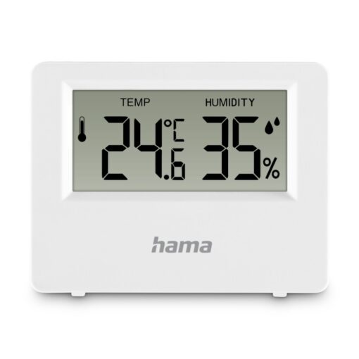 Hama Thermometer + Hygrometer voor Binnen en Buiten Wit