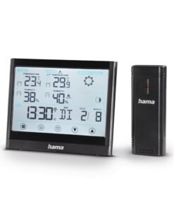 Hama Weerstation Full Touch Zwart