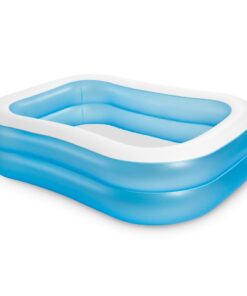 Intex 57180NP Wet Set Collection Family Pool Opblaaszwembad 203x152x48 cm Blauw/Wit