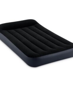 Intex 64146ND Pillow Rest Classic 1-Persoons Luchtbed 191x99x25 cm + Ingebouwde Pomp Zwart