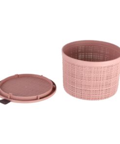 Alternative view of Curver Opbergmand Jute-Look Rond 2L Roze