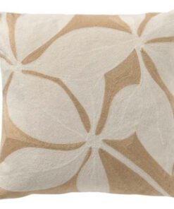Dutch Decor Elin Sierkussen 45x45 cm Taupe/Wit