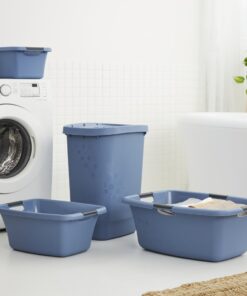 Alternative view of Rotho Flowers Wasmand 12L Horizon Blauw