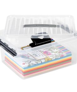 Alternative view of Sunware Q-Line Opbergbox 15L Transparant/Grijs