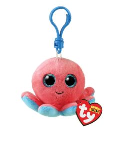 TY Beanie Boos Clip Knuffel Octopus Sheldon 7 cm