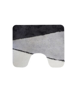 Dutch House Toiletmat Dijon 60x50 cm Grijs