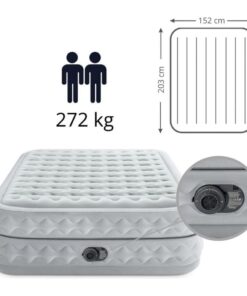 Alternative view of Intex 66490ND Supreme Air-Flow 2-Persoons Luchtbed 203x152x51 cm Grijs