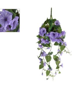 Kunsttak Petunïa 79 cm Paars/Groen