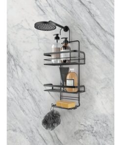 Alternative view of Metaltex Origin Line Doucherek 3 Etages 23x12x38 cm Zwart