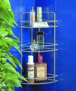 Alternative view of Metaltex Reflex Badkamerrek 3 Etages 23x23x53 cm Zilver