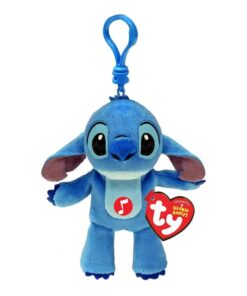 TY Beanie Babies Clip Disney Stitch Knuffel + Geluid