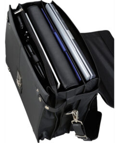 Alternative view of Alassio Leren Aktetas Monza Zwart