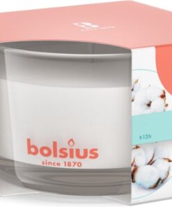 Bolsius Geurglas 50/80 TS fresh cotton