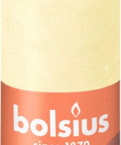 Bolsius Stompkaars Rustiek Butter Yellow 13 cm /ø 7 cm
